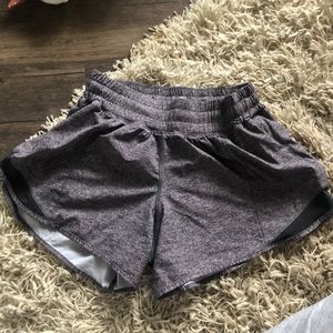 Grey lululemon shorts